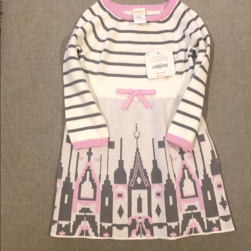 Gymboree Girls dress and vest combo